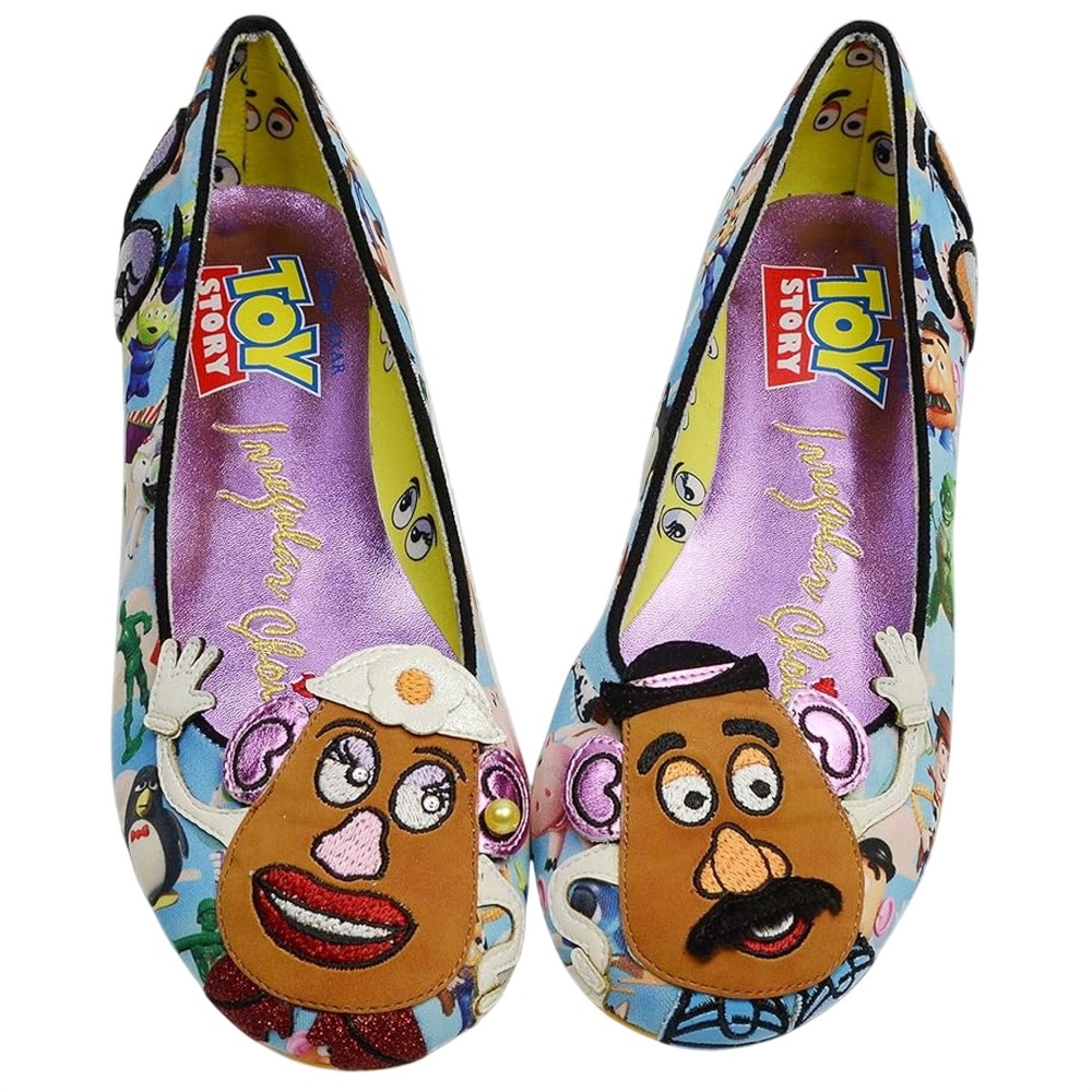 NEW Irregular Choice Disney Toy Story Keep Em Together Potato Head Flats SIZE 36